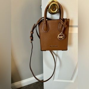 Mercer extra small pebbled leather crossbody bag